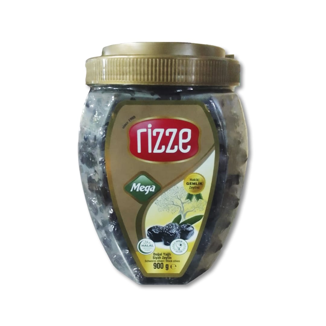 MEGA SİYAH ZEYTİN 900 GR